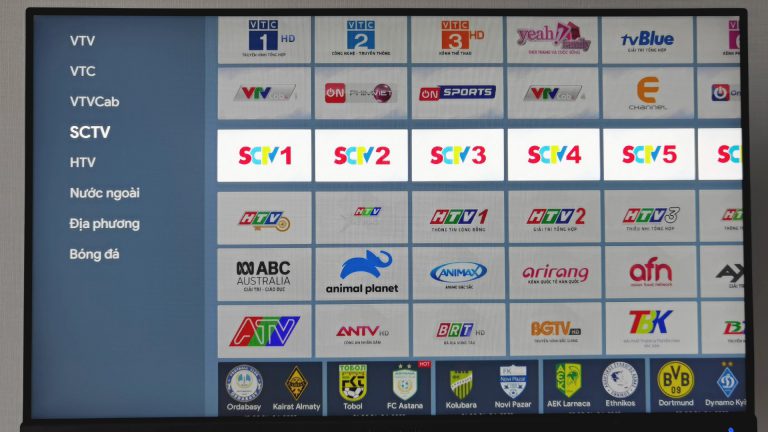 Ứng dụng xem nhiều kênh Tivi trên Android TV & Android Box