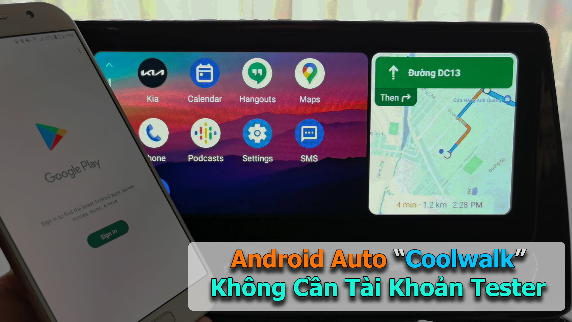 Hướng Dẫn Cách Bật Android Auto 