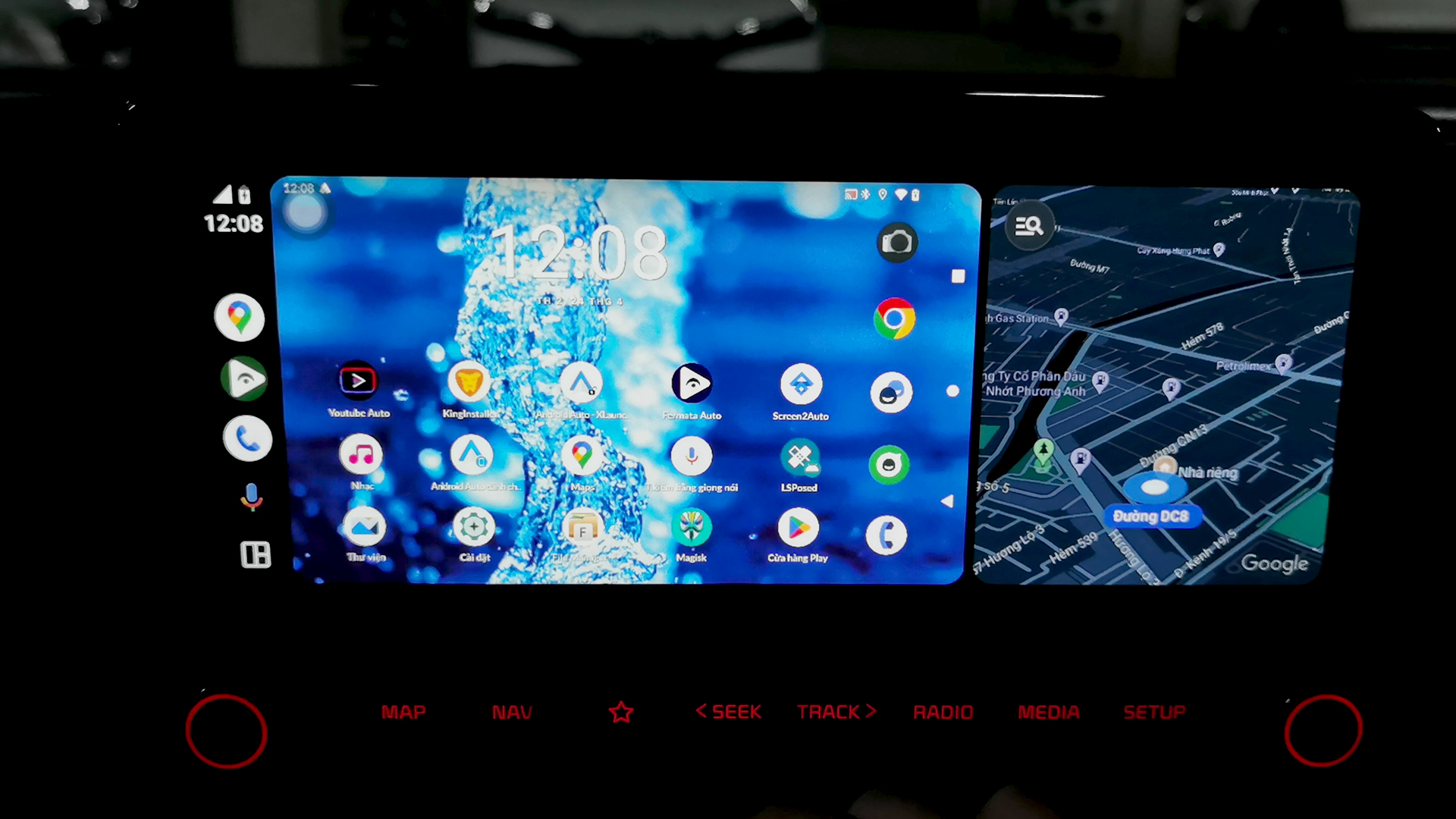 Screen2auto не отображается в android auto