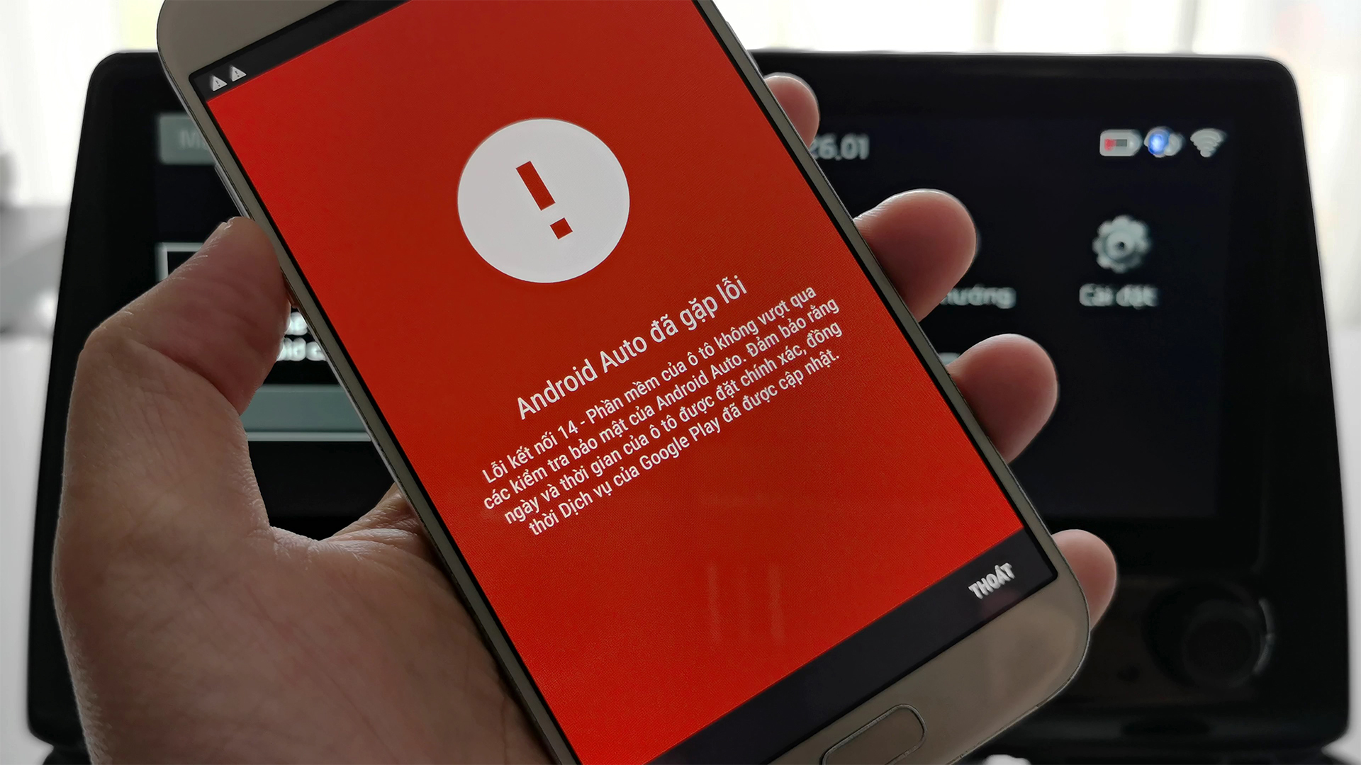 Hướng Dẫn Sữa Lỗi 14 Trên Android Auto